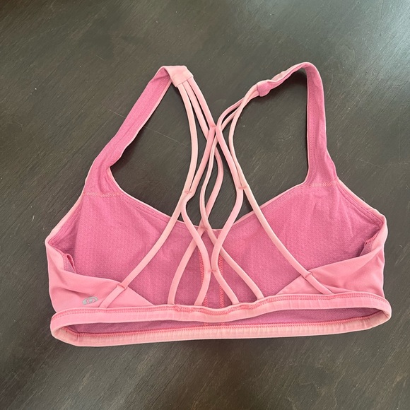 Lululemon Free To Be Zen Sports Bra in Light Pink Size 4 - Picture 4 of 6